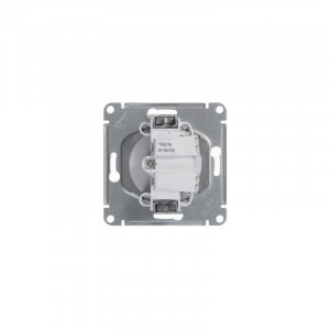 Розетка 1-м СП Glossa 16А IP20 без заземл. механизм бел. SE GSL000141