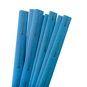 Термоусаживаемая трубка ТУТ нг 16/8 синяя в отрезках по 1м PROxima tut-16-g-1m