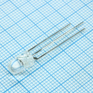 L-59SEJ3ZGGC-CA, Светодиод 5мм/красный/625нм/2300-3100мкд - зеленый/525нм/7000-9000мкд/прозрачный/20°