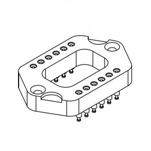MS05, Проводные клеммы и зажимы Socket, 12 Pin DIP