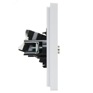 FORTE&PIANO Розетка двойная TV+RJ45 кат.5E FP236 белый IEK FP-AK20-1-K01