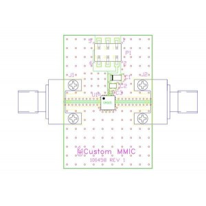 CMD315C4-EVB, Радиочастотные средства разработки EVB 4 - 10 GHz Driver Amplifier