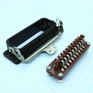 РШАВПБ-20-0, Приборно-кабельный соединитель 20 контактов