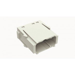 Вилочная контактная вставка DMEE-008-MC, Вилочная контактная вставка, обжимная фиксация, 8 полюсов, типоразмер модульный, 400V, 16A, (обжимные контакты поставляются отдельно)