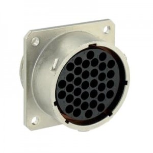 UT002235SH6, Стандартный цилиндрический соединитель 35P Size 22 Wall Mount Receptacle