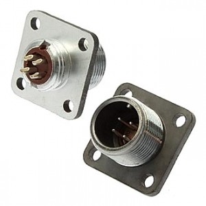 RM14-4-ZJ, Соединитель цилиндрический диаметр 14 мм 4 контакта 400 В 5 А