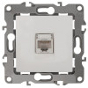 Розетка компьютерная 2 12-3107-01 RJ45 бел. Б0014723