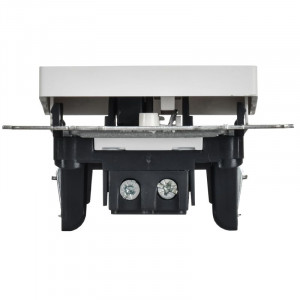 BRITE Выключатель 1-клавишный с индикацией 10А ВС10-1-1-БрАБ арктический белый IEK BR-V10-1-10-K91