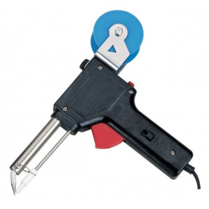 ZD-551, Паяльник 220В/30Вт-60Вт с автоподачей припоя диаметром от 0,3 до 0,8мм