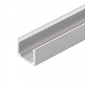 Профиль ARL-THOR-10x10mm-1000-M ANOD 042089, Профиль из анодированного алюминия для грейзер THOR сечения 10x10мм. Внешние размеры 12х11 мм. Длина 1 метр.