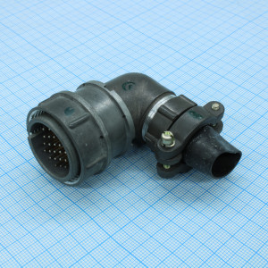 2РМТ27КУН24Ш1В1В, Соединитель цилиндрический низкочастотный негерметичный