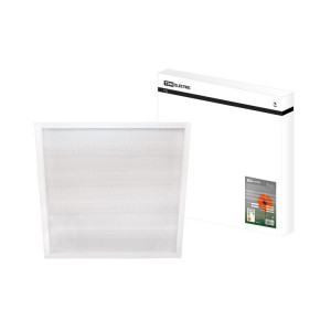 Светодиодная панель ЛП 01Т 595х595 Призма 25 мм встр. 3200 лм 40 Вт 4000 К белая, без ЭПРА, SQ0329-0230