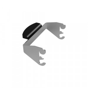 Защелка H-B 6 LB, Защелка для корпуса разъема REVOS, (size 6), металл, 1 штука