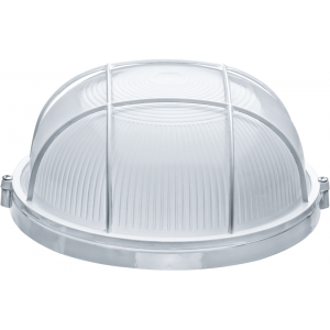 Светильник ЛОН 94 807 NBL-R2-100-E27/WH 1х100Вт E27 IP54 (аналог НПБ 1102 бел. круг с решеткой 100Вт) 94807