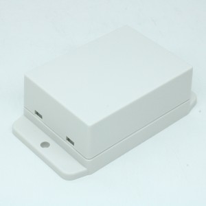NUB705029WH, Пластиковый корпус белого цвета из высокопрочного пластика с фланцами