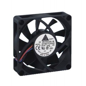 AFB0712VHD-F00, Вентиляторы постоянного тока DC Axial Fan, 70x20mm, 12VDC, Tachometer