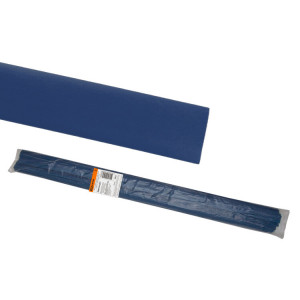 Термоусаживаемая трубка ТУТнг 40/20 синяя по 1м (25 м/упак) SQ0518-0297