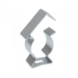 Держатель с крышкой д.50 мм, оцинкованная сталь 6044-A50