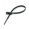 Изображение товара Хомут кабельный 4.3х200 нейл. под винт черн. (уп.100шт) 07-0205