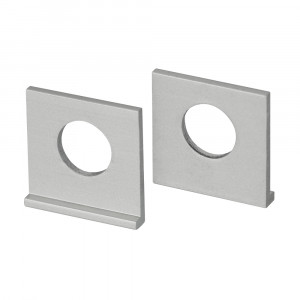 Проушина RING-ZM-SET 021821, Комплект проушин для профилей КЛУС с узким пазом.  В комплекте две проушины, цена за комплект.