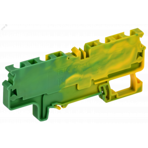 ARMAFIX Клемма пружинная CX4-4 PE 4мм2 четырехконтактная заземляющая IEK AF-CT41-00-4-K52-004