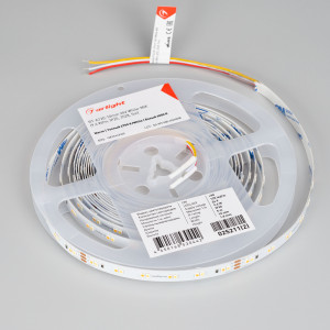 Лента RT-A120-10mm 24V White-MIX (9.6 W/m, IP20, 3528, 5m) 025211(2), 2-х канальная cветодиодная лента RT-A120, открытая с изменяемой цв.температурой. Светодиоды 3528, 120 шт/м (600 шт на 5 м), белая плата, ширина 10 мм, скотч 3M. Цвет MIX БЕЛЫЙ 6000 K + ТЁПЛЫЙ 2700 K, цветопередача CRI >90, угол 120°. Питание 24V, мощность