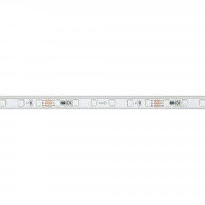Лента герметичная SPI-P-F72-11mm 24V RGB-PX6 (14.4 W/m, IP66, 3535, 5m) 030484(2), Светодиодная лента SPI-P-F72, герметичная IP66 (P - силиконовая трубка), с микросхемой 16703(MT1803). Светодиоды 3535, 72 шт/м (360 шт на 5 м), (1 pixel = 6 LED), белая плата, ширина 11 мм, скотч 3М. Цвет RGB, угол 120°. Питание 24 В, мощность 14.4 Вт/м (