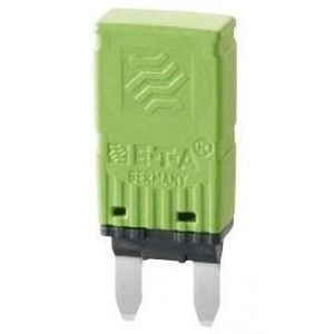1620-1-10A, Автоматические выключатели Single pole, thermal miniature circuit breaker designed for automotive applications