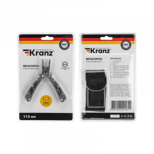 Мультитул 10 функций, 113мм KR-12-4902-2, Мультитул 10 функций, 113мм