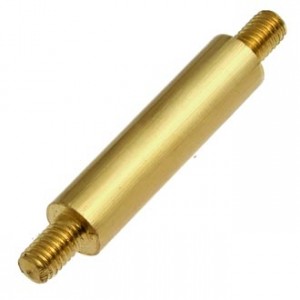 PCNN-20, Стойка латунная  для печатной платы, круглая, М3, 20мм, винт-винт