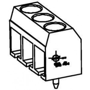 39543-0616, Фиксированные клеммные колодки 5.0MM EUROBLOCK PC V PC VERT LP BLK 16CKT