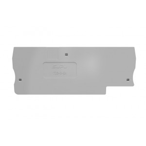 Торцевая крышка TC6-3-GY-EA, Торцевая крышка, для клемм TC6-3-..., цвет: серый