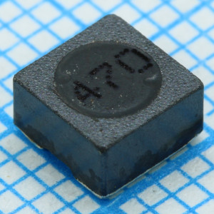 SRR4028-470Y, Индуктивность SMD силовая экранированная проволочная 47мкГн 30% 100кГц 10.88Q-Фактор феррит 0.75A 0.28Ом