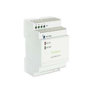Источник питания WIPOS PB1 24-1.5, Источник питания, однофазный, 24 V / 1,5 A, 36 W; диапазон входных напряжений: 90 – 264 V AC, 120 – 375 V DC; габариты (мм): ширина x высота x глубина: 53 x 91 x 57; вес 0,19 кг; монтаж: на DIN рейку, температура окружающей среды –25°C…+70°C