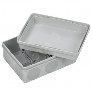 Коробка расп. КМ42441 о/п 150х110х70мм IP67 10вв. серая UKO21-150-110-070-K41-66