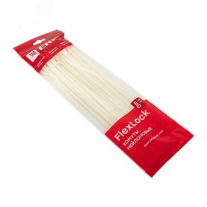 Хомут P6.6 стандартный (б), 7.6x300 (100шт) FlexLock PROxima plc-fl-ctsw-7.6x300