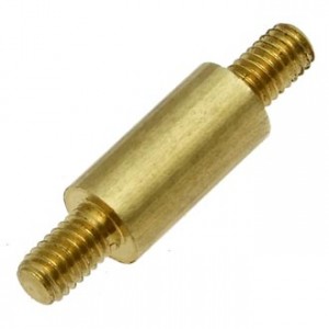 PCNN-10, Стойка латунная  для печатной платы, круглая, М3, 10мм, винт-винт