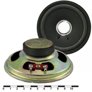 YD103-61AR  6W   8OHM, Динамик 8 Ом, 6Вт, d=103мм, h=31мм