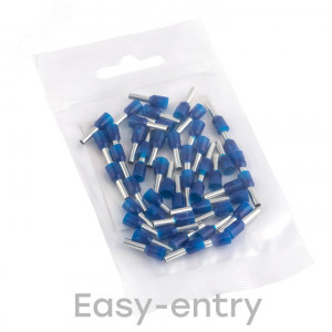 Наконечник штыревой втулочный изол. НШвИ 2.5-8 (уп.50шт) nhvi-2.5-8