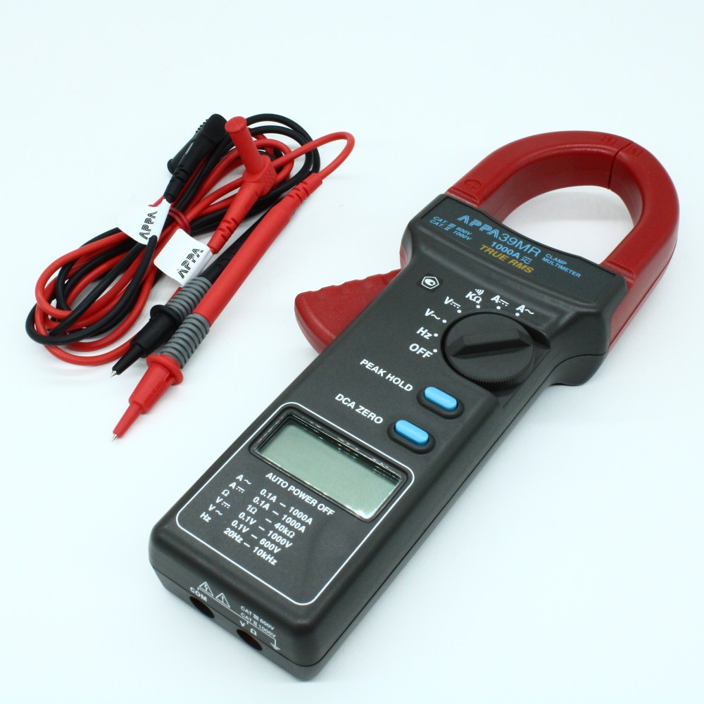 Изображение товара APPA 39MR - измеритель тока и напряжения True-RMS 1000 А/1000 В