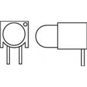 550-5605F, Светодиодные индикаторы для печатного монтажа GREEN CLR SUP BRT