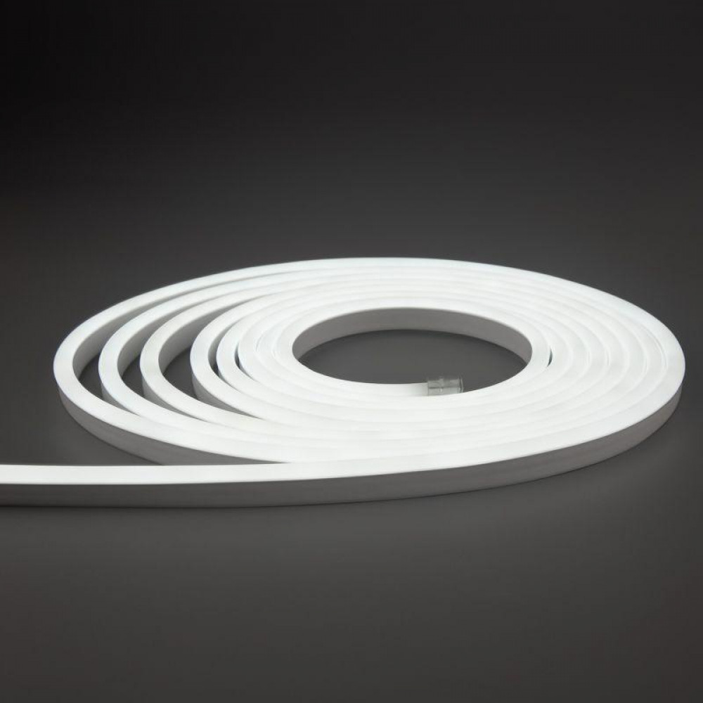 Изображение товара Шнур светодиодный гибкий неон LED SMD 8x16мм 5м белый