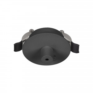 Чаша потолочная встраиваемая SPX-CANOPY-R60-C4 (BK) 046020, Потолочная встраиваемая чаша для подвесного монтажа светильников. Используется при подвесном монтаже. Материал сталь, цвет черный. Размеры O 60x40 мм. Размер врезного отверстия O 50 мм. Диаметр провода O 4 мм. 2 сменных клеммника в комплекте. Максимальный