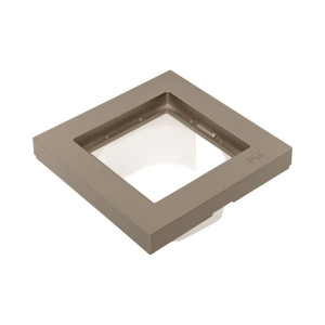 1 - местная рамка, IP44, шампань, пластик Эпика EKF UP1-FPC-01-44