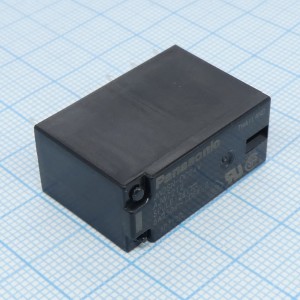 JW2S-N24, Силовое реле 24VDC 10A DPDT