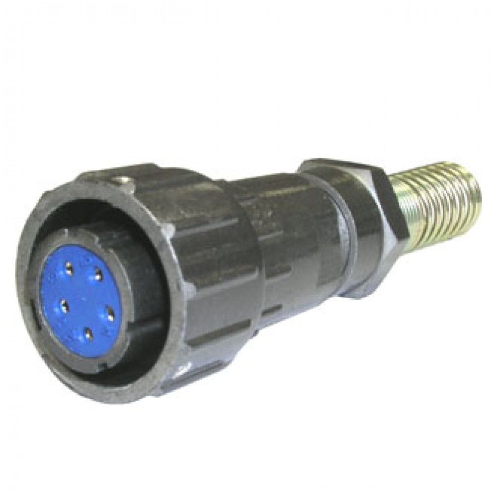 Изображение товара Кабельная розетка FQ18-5PIN TK с пружинным хвостовиком 8мм