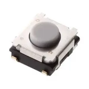EVPBFAC1A000, Кнопка тактильная на замыкание круглый колпачок  0.02A 15В 2Н для поверхностного монтажа лента на катушке