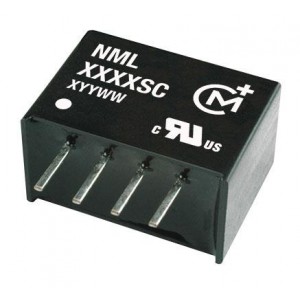 NML1215SC, Преобразователи постоянного тока в постоянный с изоляцией 2W SNGL OUT 12-15VDC Single Output