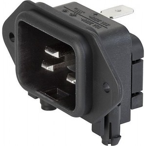 GSP4.0107.10, Модули подачи электропитания переменного тока Screw/Snap QckCnnct Term Connector Axis