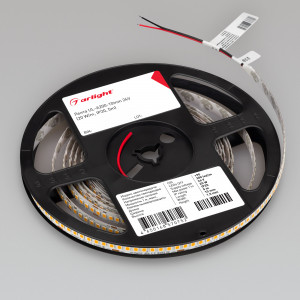 Лента UL-A200-10mm 24V Warm3000 (20 W/m, IP20, 2835, 5m) 037224, Светодиодная лента UL-A200, открытая. Светодиоды 2835, 200 шт/м (1000 шт на 5 м). Белая плата 10 мм, скотч 3M. Цвет ТЕПЛЫЙ 3000 K, CRI> 90, угол рассеивания 120°. Напряжение питания 24 В, мощность 20 Вт/м (100 Вт на 5 м). Размеры 5000x10x1.5 мм. Мин.отрез